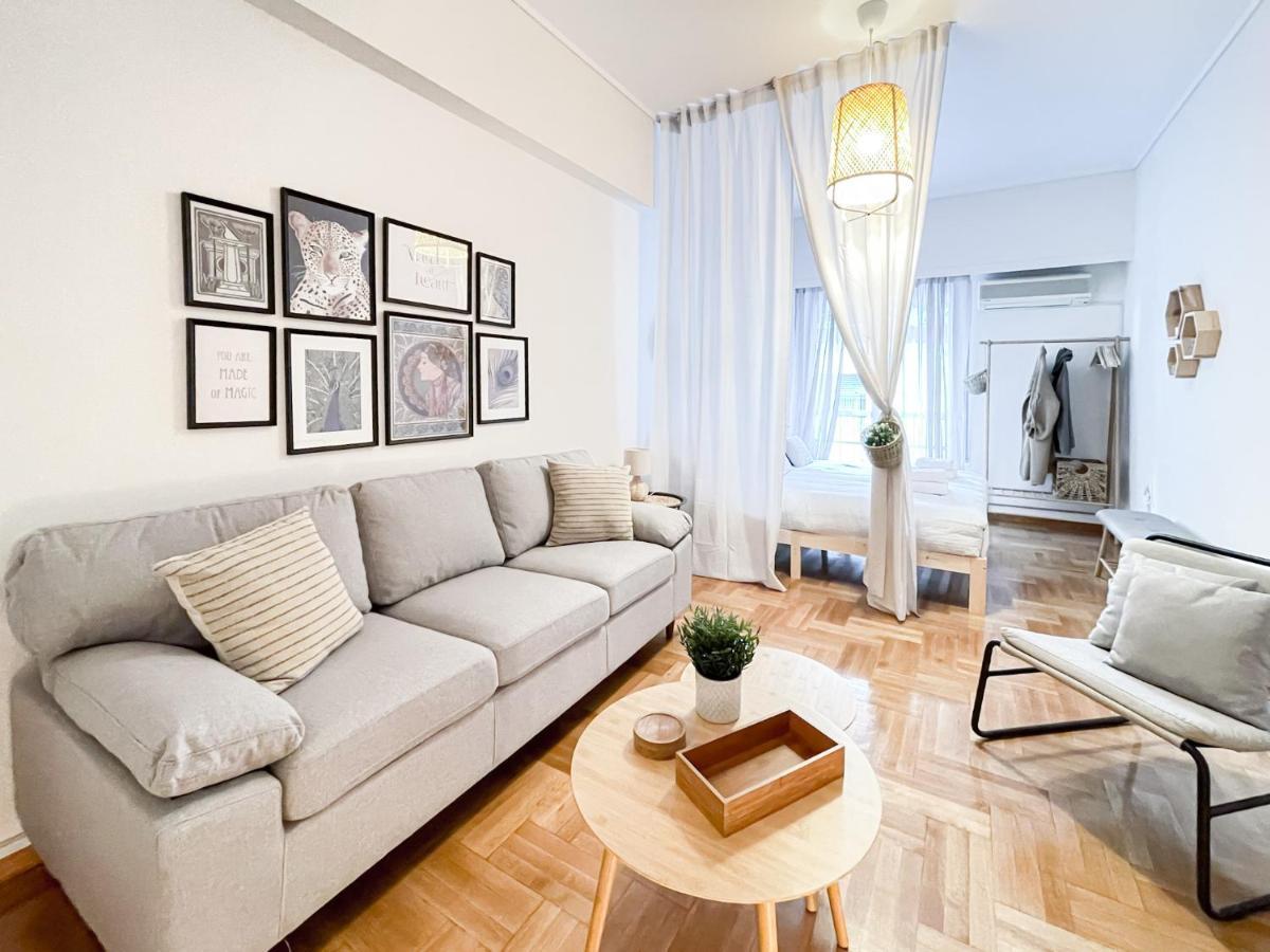 Boho Chic 2Br Apartment In The Center Of 雅典 外观 照片