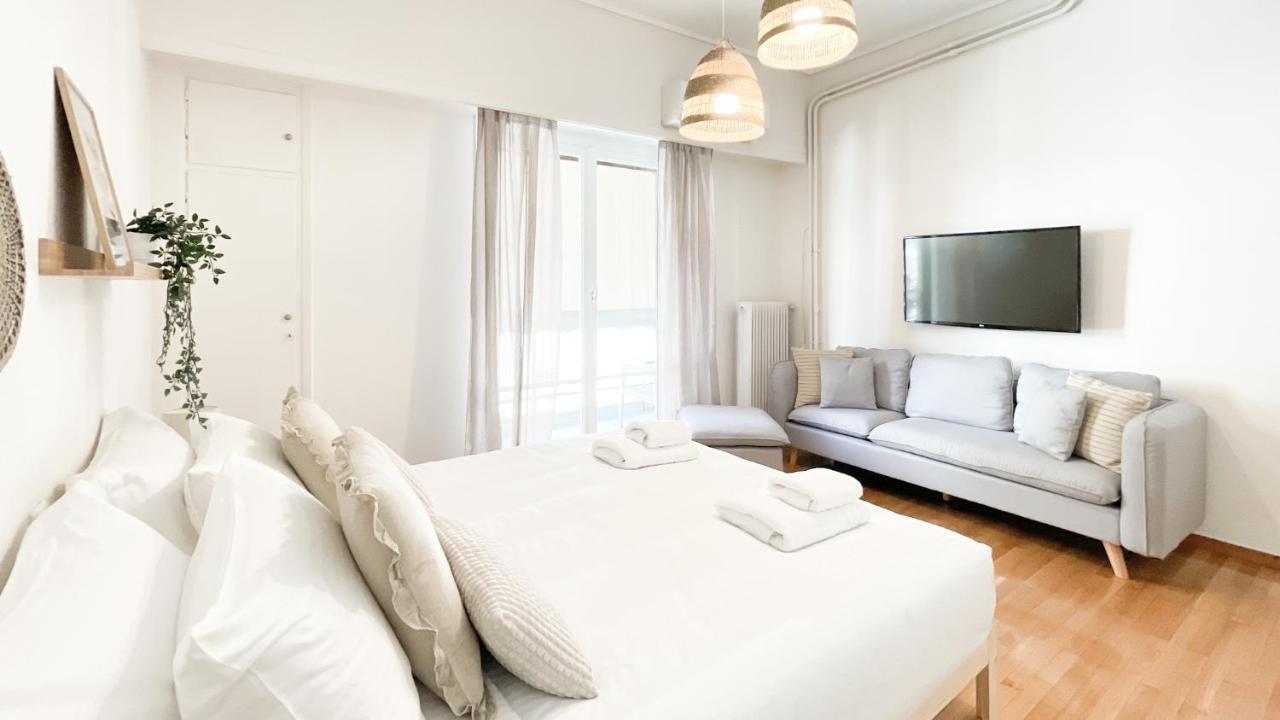 Boho Chic 2Br Apartment In The Center Of 雅典 外观 照片