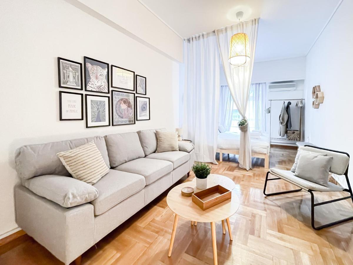 Boho Chic 2Br Apartment In The Center Of 雅典 外观 照片