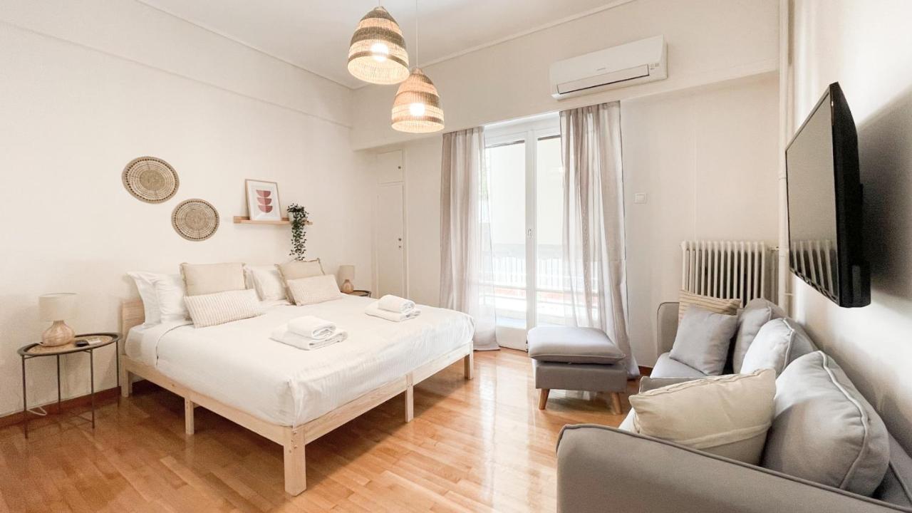 Boho Chic 2Br Apartment In The Center Of 雅典 外观 照片